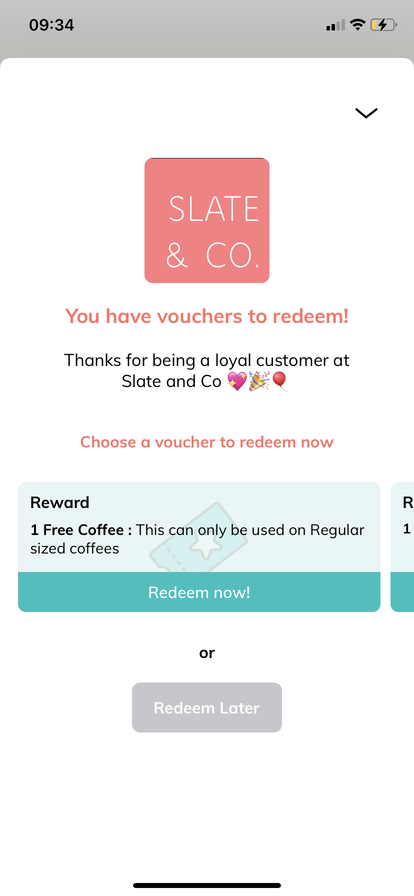 Squid voucher redemption process