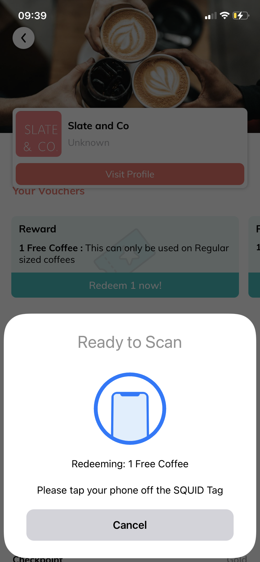 Squid checkpoint rewards system